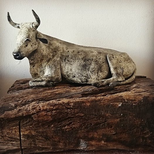Cow sculpture